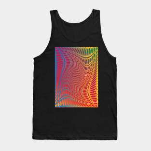 Optical-Illusion-Abstract-Reddish-Pattern-ShirtyShirto Tank Top